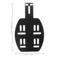 thumbnail image 2 of Shisuyan Motorcycle Luggage Cargo Rack Luggage Rack Mounting Motorcycle Rear Backrest Detachable Luggage Rack Rear Carrier Rack, 2 of 8
