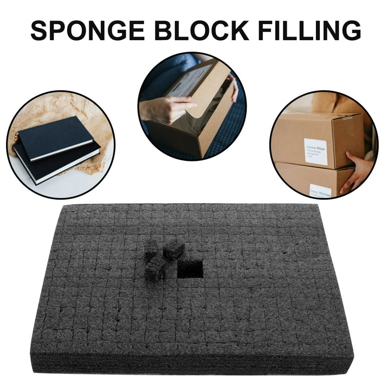 Packing Foam Delivery Foam Insert Cube Foam Board for Boxes Storage Cases  Drawer 