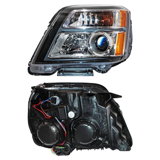 Faro Principal TYC 2016 A 2017 GMC LADO CONDUCTOR Filo negro