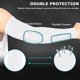 thumbnail image 4 of XL Protector de codo deportivo anticolisión en forma de panal - Protector de brazo - Protector de fitness para montar en baloncesto, 4 of 5