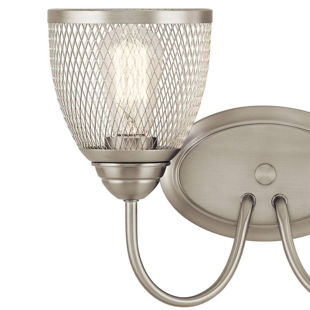 Voclain 2-Light Bathroom Vanity Light in Black