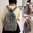 thumbnail image 1 of Moda mujer estampado de cebra mochila Casual bolso de gran capacidad Tmvgtek Para estrenar, 1 of 9