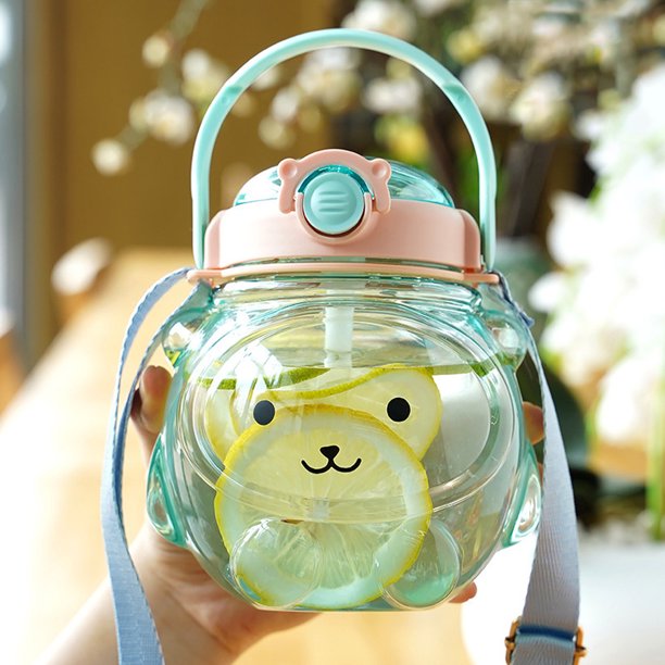 MATHOWAL Bear Straw kettle for 1L straw bear cup with improved safety