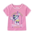 thumbnail image 2 of Disney Minnie Mouse Short Sleeve T-Shirt and Shorts Set (Girls), 2 Piece Set, Sizes 2T-7, 2 of 8