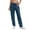Blue, variant on sususu Women's High Waist Slim Fit Double Button Front Stretch Denim Jeans Casual Comfortable Trousers for Daily Wear and Outings,Blue,L