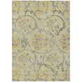 thumbnail image 2 of Addison Rugs Chantille Indoor/Outdoor Traditional Floral Gold Washable Rectangle Rug, 2'6" x 3'10", 2 of 6
