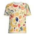 thumbnail image 5 of Various Fruits Women's T-Shirt Short Sleeve T Shirts Tops Tee Ladies Loose T, 5 of 6