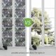 thumbnail image 3 of 1Pc Window Privacy Film Glass Window Cling Decorative Window Vinyl Static Decal, 3 of 4