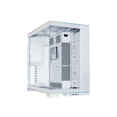 LIAN LI O11 EVO RGB White Aluminum / Steel / Tempered Glass ATX Mid Tower Computer Case ----O11DERGBW