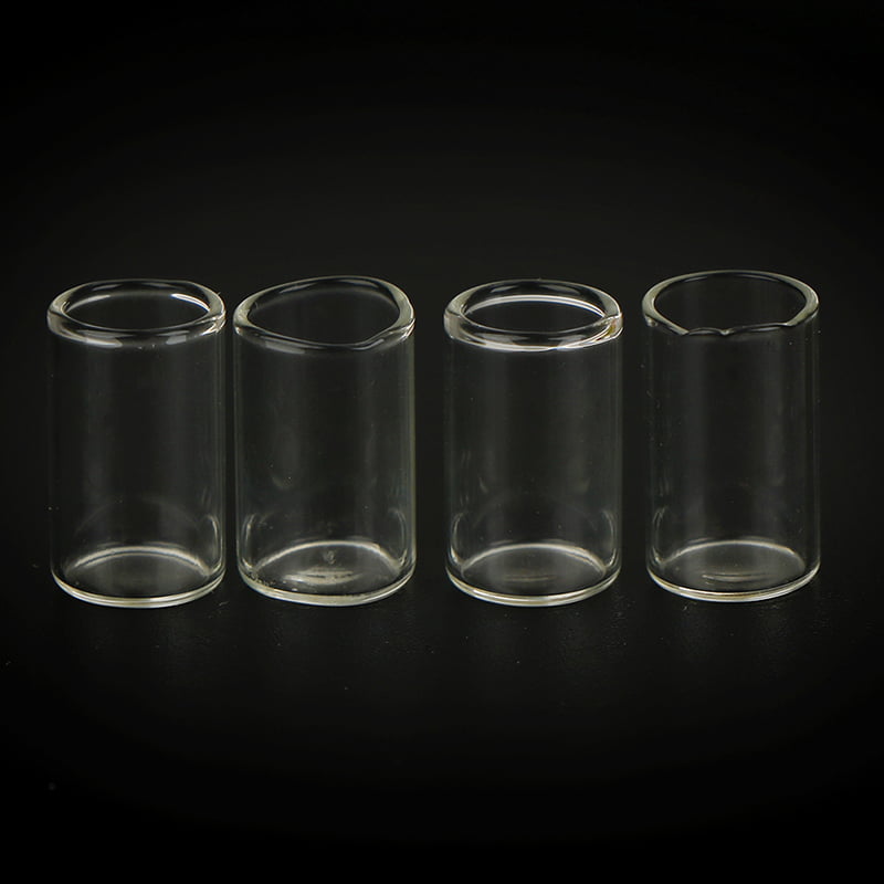 4pcs Clear Toy Kitchen Bistro Miniature Resin Glass Cup Model For Dollhouse   X 