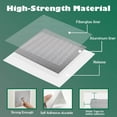 thumbnail image 6 of Fabulas 10 Pack Drywall Repair Patches Kit, 4/6/8inch, Aluminum Self-Adhesive Mesh Gray, 6 of 7