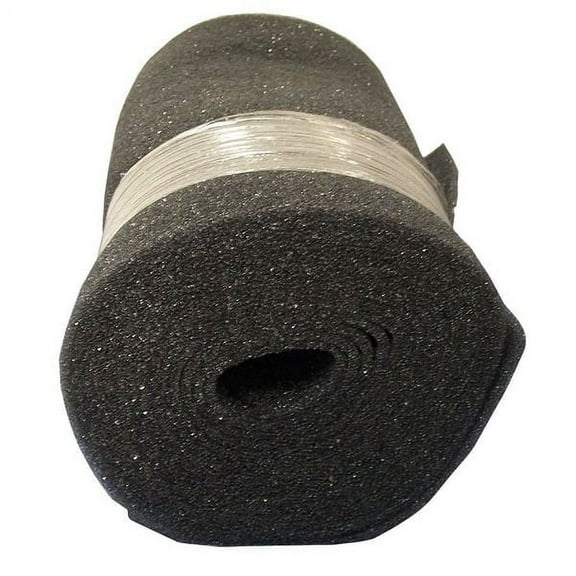 30 in x 25 ft x 1/4 in Foam Air Filter Roll, Black (Formerly Air Handler)