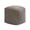 Mocha Bisque, variant on Anji Mountain Pouf Ottoman Foot Rest, Handmade Ottoman Pouf, Comfortable Foot Stool, Decorative Floor Seating for Living Room Decor, Bedroom & Home Décor Accent - Gray Maze