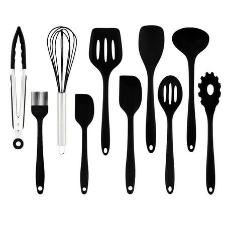 

KKCXFJX Kitchen Gadgets 10PCS Silicone Spatula Set With 600°F Heat Resistant Kitchen Silicone Spatula Utensil Set Rubber Spatulas For Nonstick Cookware For Cooking Baking Mixing Gifts