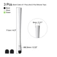 thumbnail image 2 of 3pcs Stylus Pens for Touch Screens Slim Universal Capacitive Stylus Pen with 3 Extra Tips, Black/Silver/Green, 2 of 6