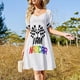 thumbnail image 5 of Vestido sin mangas Mondrian #58 vestido de verano mono de verano para mujer Vestido, 5 of 8