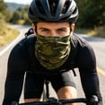 thumbnail image 4 of 25x42 cm Camouflage Face Covering, Tactical Seamless Neck Gaiter Bands, Plain Solid Sunscreen Breathable Balaclava Balaclavas, Motor Riding Fishing Helmet Liner Sports Headscarf with UV Protection, 4 of 6