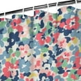 thumbnail image 3 of Pioneer Flower Floral Print Pattern Shower Curtain 36"x72" ,Bathroom Decorative Shower Curtains Set with 12 Hooks,Modern Waterproof Washable Shower Curtain, 3 of 6
