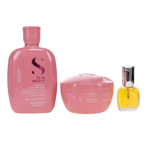 Alfaparf Milano Semi Di Lino Holiday Kit Moisture