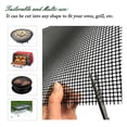 thumbnail image 5 of Grill Mesh Mat Fiberglass Mesh Grill Pad Outdoor BBQ Non-stick Net Mat Barbeque Accessory, 30x40cm, 5 of 10