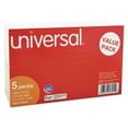 Universal Ruled Index Cards, 5 x 8, White, 500/Pack UNV47255