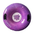 thumbnail image 1 of Lipstore Inflatable Snow Tube Cold Resistant 35 inch Accessories Portable Inflatable Sled, 1 of 8
