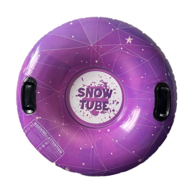Lipstore Inflatable Snow Tube Cold Resistant 35 inch Accessories Portable Inflatable Sled