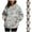 Blue, variant on Womens Camo Hoodies Maple Leaf Print Oversized Long Sleeve Fall Hooded Sweatshirt Pullover with Kangaroo Pocket