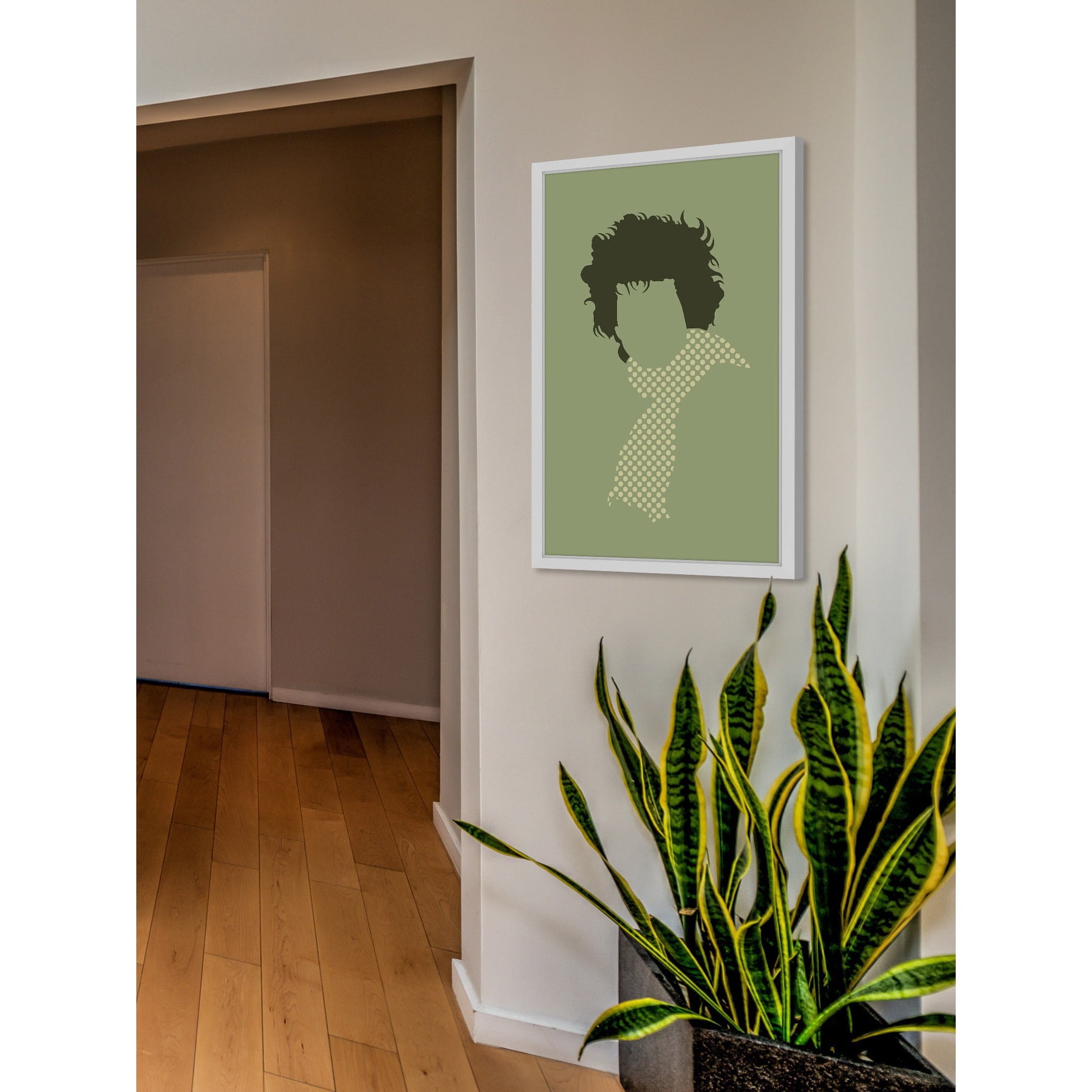 "Dylan" Framed Painting Print