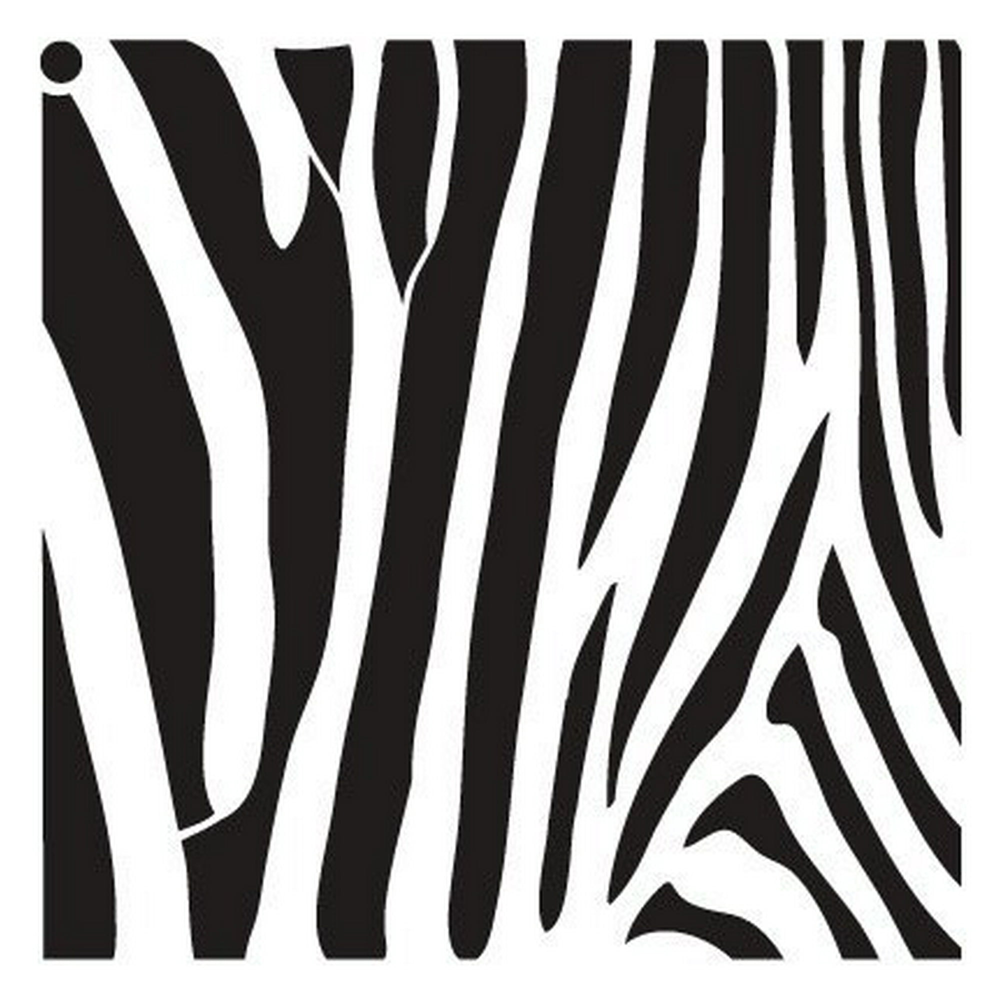 Zebra Stencil Printable