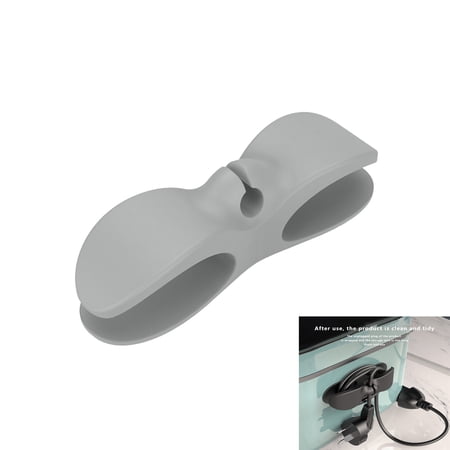 Pudcoco Cord Organizer for Kitchen Appliances, Adhesive Cord Holder Winder for Blender, Coffee Maker, Air Fryer