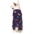 thumbnail image 5 of Uemuo Winter Skiing Snowflakes for Winter Dog Hoodie Sweatshirts with Pockets Warm Dog Clothes for Small Dogs Chihuahua-X-Large, 5 of 8