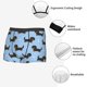 thumbnail image 3 of Balery Dachshund Dog Calzoncillos bóxer para hombre, ropa interior de algodón suave y transpirable con cinturilla de nailon-XX-Large, 3 of 5