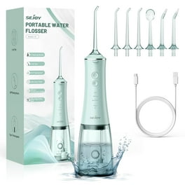 Usmile C10 Portable Water Flosser - Travel Oral Irrigator, 95-Day Battery, 4 Modes, IPX7 Waterproof