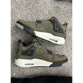 thumbnail image 2 of A i r-Jor-dan 4 SE Retro Craft Olive Green Sail White Black - Size 6.5Y / 8 Wmns, 2 of 6