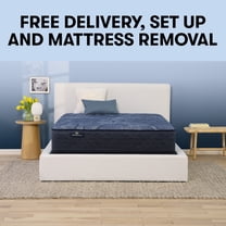 Serta 13.25" Cal King Perfect Sleeper Oasis Sleep Plush Innerspring Mattress Set