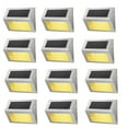 thumbnail image 1 of DOLITY IP65 Waterproof Solar Lights Landscape Wall Lamps 12PCS, 1 of 7