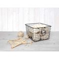 thumbnail image 2 of Spectrum Diversified Medium Metal Storage Basket - Black, 2 of 6