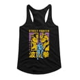 thumbnail image 1 of Street Fighter Ryu Akuma And M Bison Black Women's Slim Fit Racerback Tank Top Xl, 1 of 2