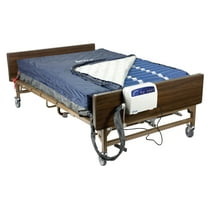 Drive Medical Med Aire Plus Bariatric Low Air Loss Mattress Replacement System, 80" x 54"