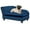 Blue, variant on Beran7 Luxury Fancy Dog Couch with Hidden Storage, Small Dog Sofa Bed with Soft Foam, Modern Pet Furniture for Puppies & Little Breeds,Black