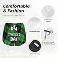 thumbnail image 4 of Balery St Patrick's day Pantalones cortos deportivos para mujer con forro y dos bolsillos, elásticos, para entrenamiento, gimnasio, yoga-XX-Large, 4 of 7