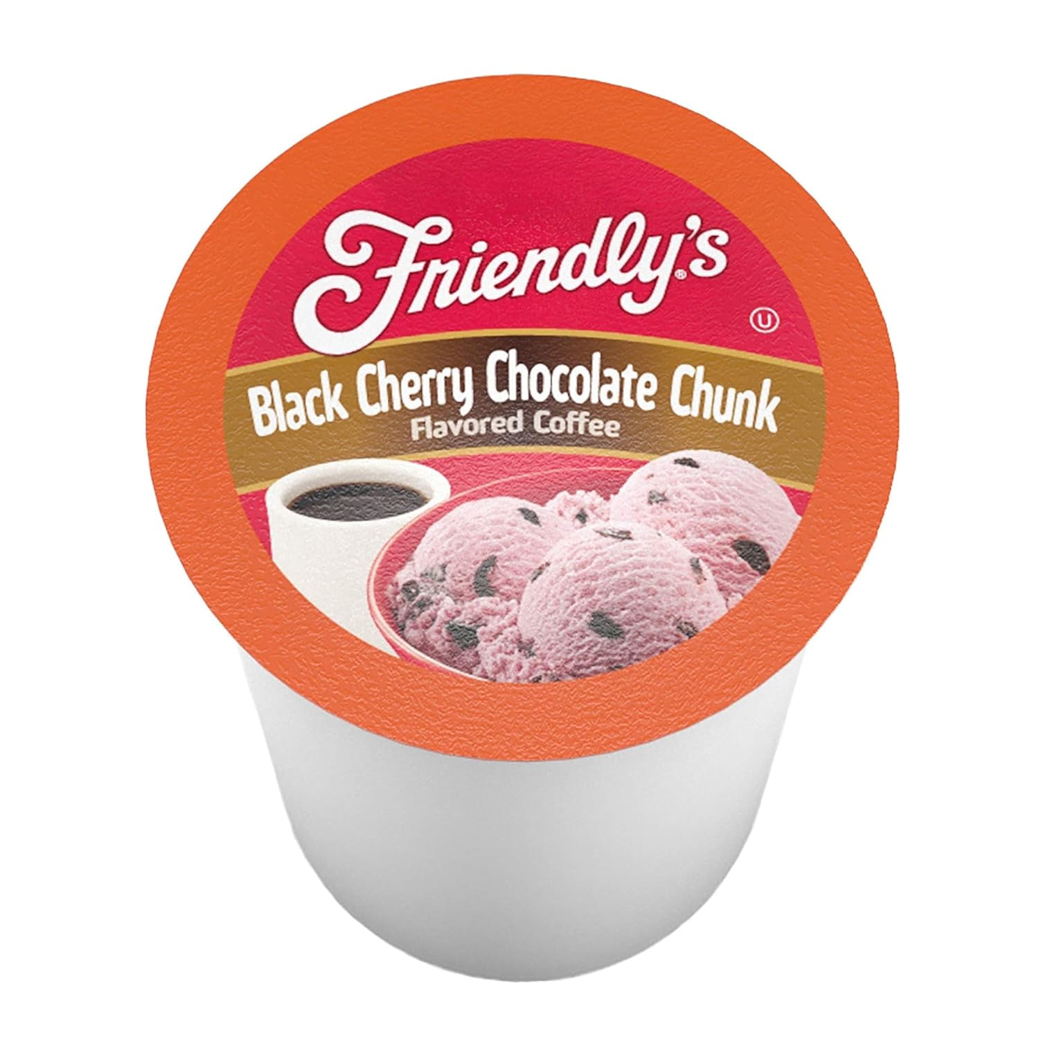 Friendly’s Premium Assorted Ice Cream Flavored Coffee Pods Made with Premium Coffee Beans, 40 Pack