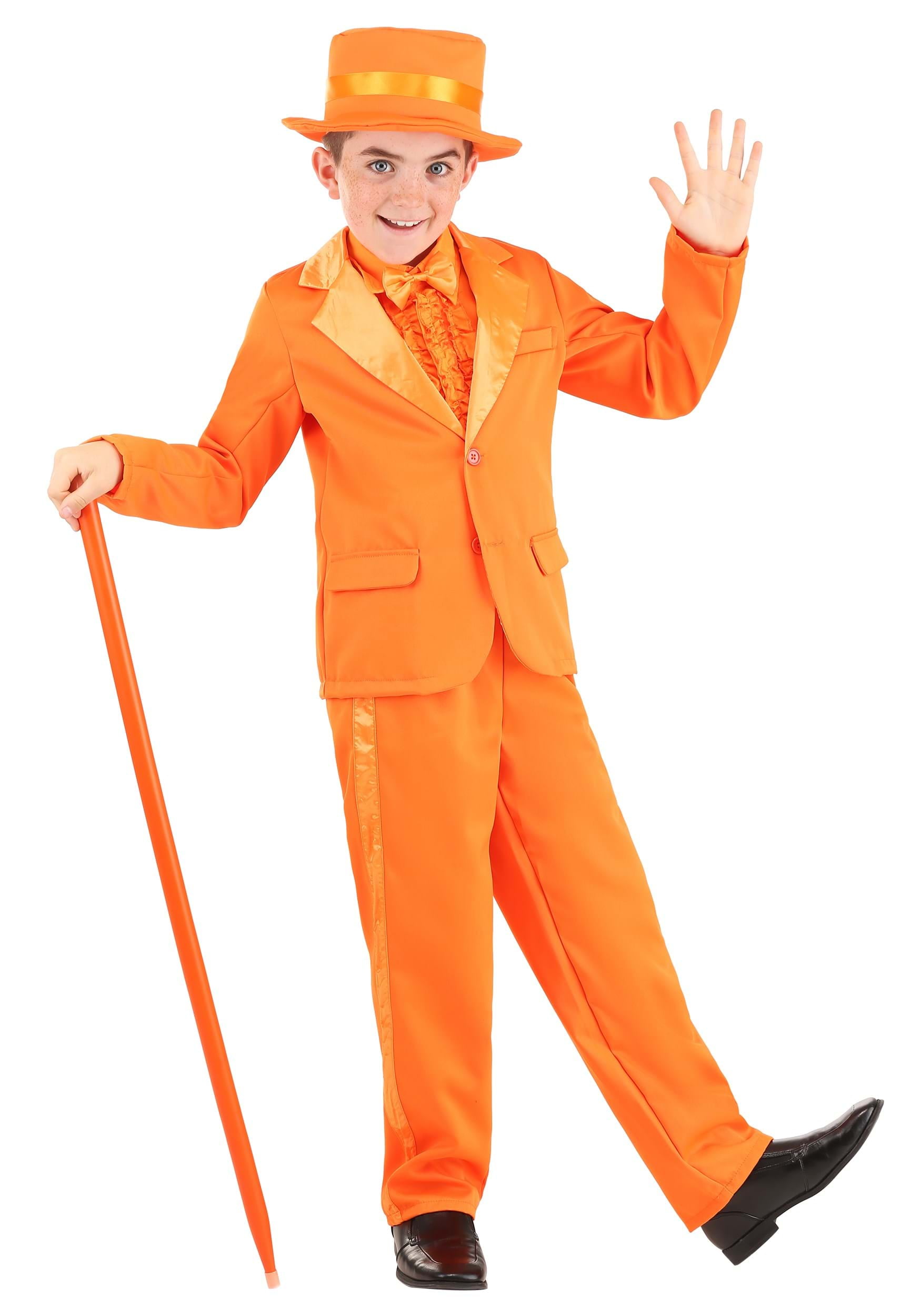 Child Orange Tuxedo Costume | Walmart 