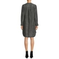 thumbnail image 2 of Time & Tru Women's Long Sleeve Utility Shirt Dress, 2 of 5
