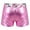 Letter Light Grey, variant on Alvivi Kids Girls Shiny Metallic Ballet Dance Shorts Gym Workout Bottoms 4-16