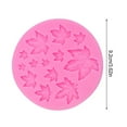 thumbnail image 4 of Molde de silicona Inteprter hecho a mano hojas de arce Herramientas de decoración para hornear, 4 of 6