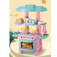 thumbnail image 1 of Pretend Play Kitchen Toys,  Kitchen Toys Set Integrated Immersive  for Gift, 1 of 7