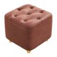 thumbnail image 4 of Taburete para pies Reposapiés Asiento acolchado Taburete otomano antideslizante estable Taburete pequeño para vestidor Entrada Guardería Sofá Hogar , marrón Macarena Escabel, 4 of 8