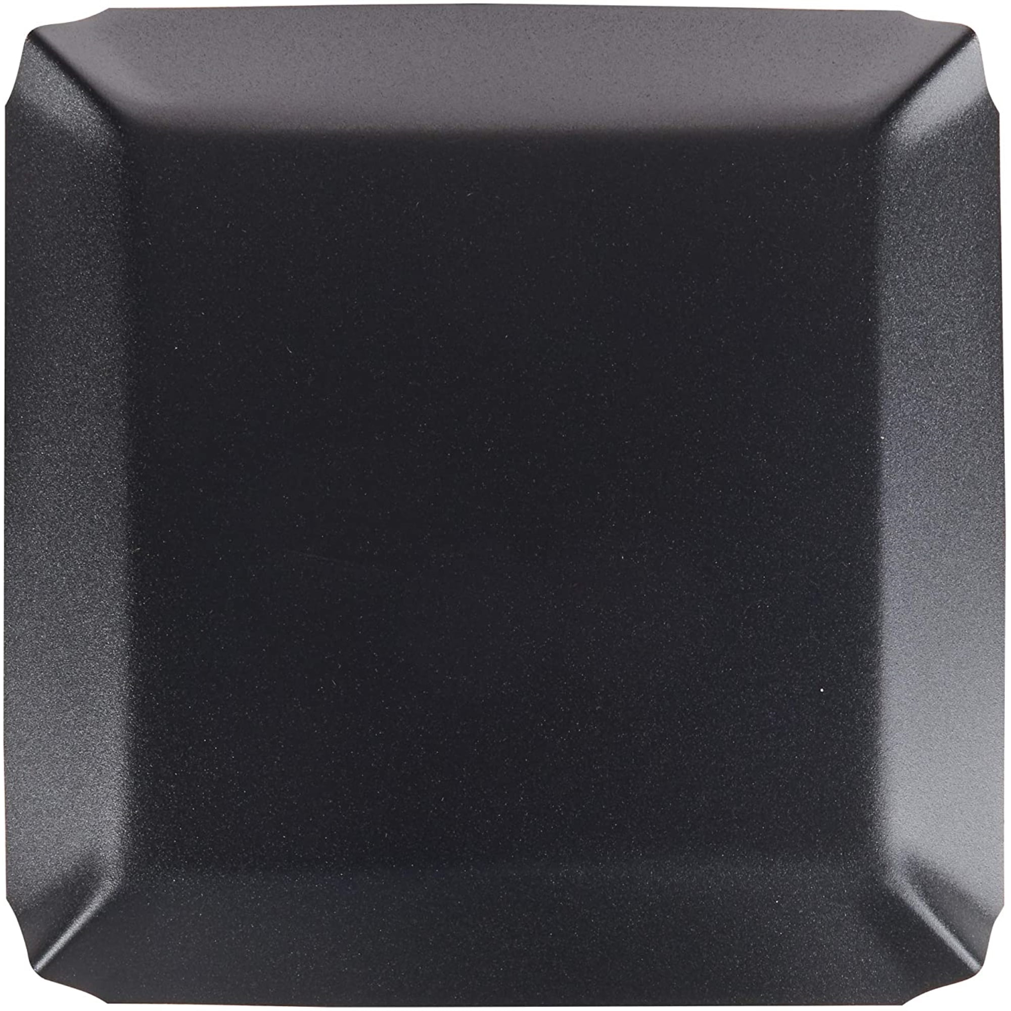 Chimney Cap Square Single-Flue Bolt-On Black Galvanized Steel 9 X 9-Inch Shelter 